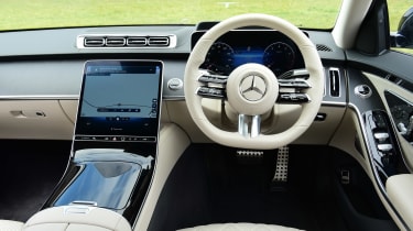 Mercedes S-Class saloon interior