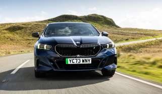 BMW i5 UK front tracking
