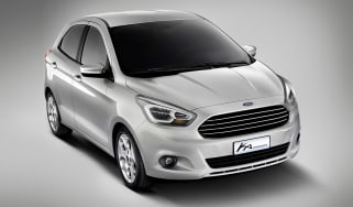 Ford Ka hatchback 2013 front quarter static