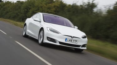 The Tesla Model S was designed from the ground up as an all-electric family hatchback