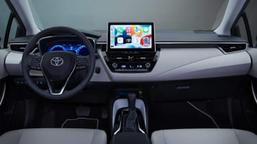 2023 Toyota Corolla interior dashboard multimedia