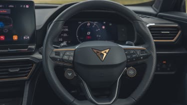 Cupra Formentor e-Hybrid steering wheel