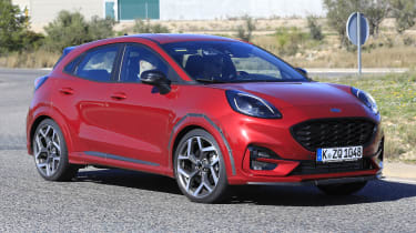 2020 Ford Puma ST - front 3/4 cornering view