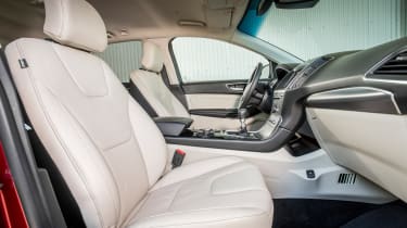Leather seats are fitted to Titanium, Sport and Vignale models