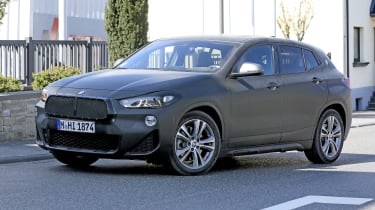 BMW X2 facelift driving