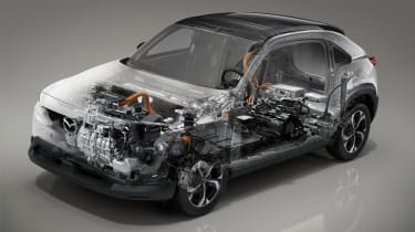 Mazda MX-30 R-EV - powertrain