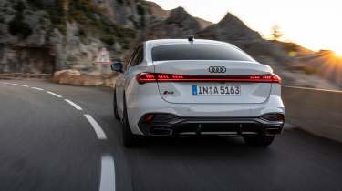 Audi A5 rear handling