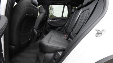 BMW iX3 SUV rear seats