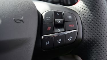2022 Ford Fiesta ST buttons