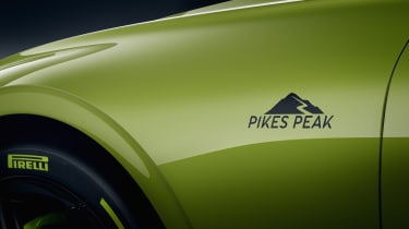 Bentley Continental GT Limited Edition Pikes Peak sticker