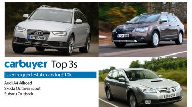 Top 3 used rugged estates for £10,000