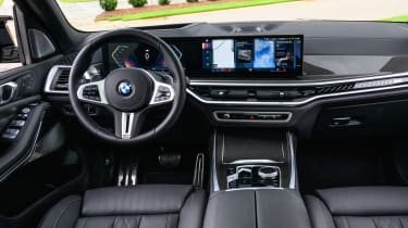 BMW X7 SUV interior