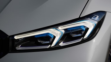 BMW 3 Series facelift headlight