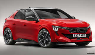 Peugeot 208 GTi render front quarter