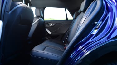 Audi SQ2 SUV rear seats