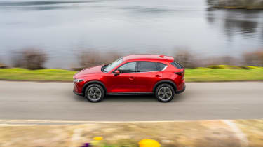 2022 Mazda CX-5 driving - side view