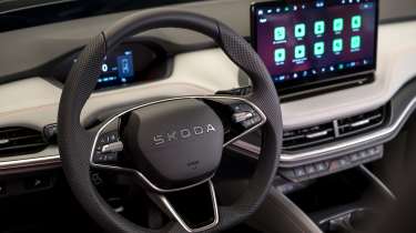 Skoda Elroq steering wheel