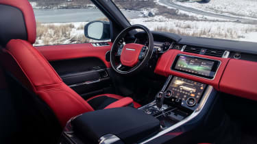 Range Rover Sport HST special edition interior side