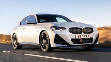 2022 BMW 2 Series Coupe driving