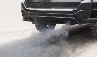 Exhaust smoke