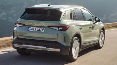 Skoda Elroq rear handling