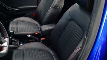 2020 Ford Puma - front seats close-up