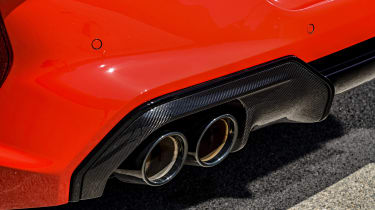 BMW M8 Competition coupe rear diffuser