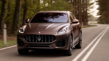 Maserati Grecale driving - front
