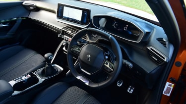 Peugeot 2008 SUV steering wheel