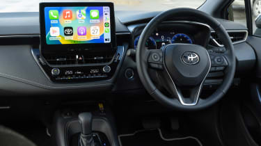 Toyota Corolla hatchback interior