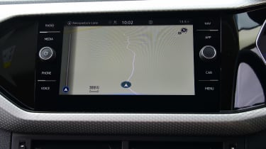 Volkswagen T-Cross SUV navigation