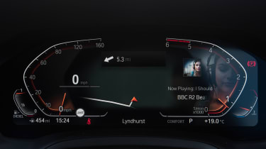 BMW 3 Series Touring dials