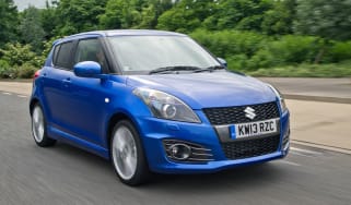 suzuki swift sport five door hatchback 2013 front tracking