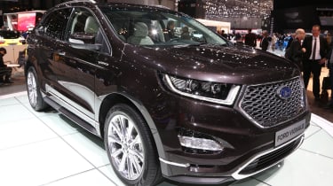 The imposing Ford Edge is one of the more expensive cars in the Vignale stable