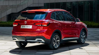 New MG ZS rear quarter