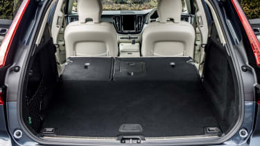 Volvo XC60 SUV boot seats folded down