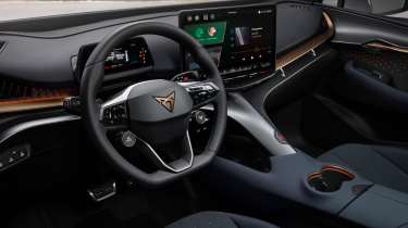 Cupra Tavascan steering wheel