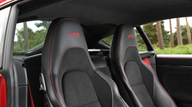 Porsche 718 Cayman front seats