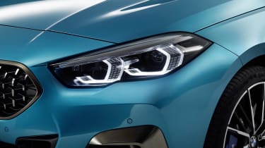 2020 BMW 2 Series Gran Coupe M235i xDrive - front flank and headlight view