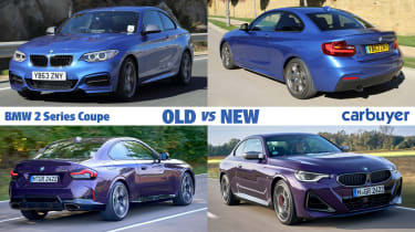 BMW 2 Series Coupe old vs new