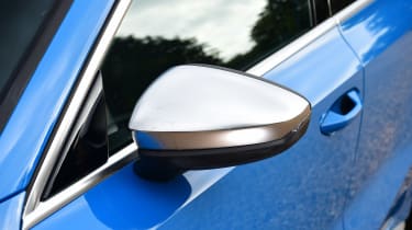 Audi S3 Sportback silver wing mirror