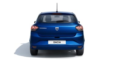 New Dacia Sandero rear end