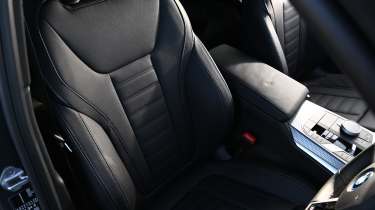 BMW 330e front seats