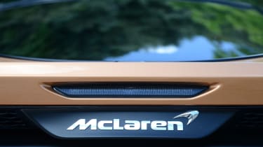 McLaren GT badge