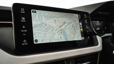 Skoda Scala UK infotainment