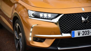 The DS 7 Crossback was awarded a five-star score in Euro NCAP crash tests