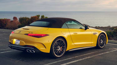 2022 Mercedes-AMG SL rear - roof up