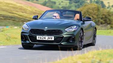 BMW Z4 UK front handling