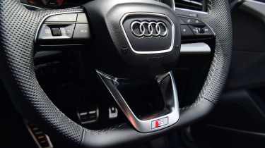 Audi Q8 facelift steering wheel