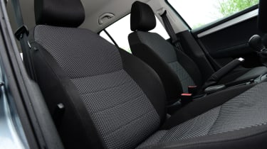 Front seat space is perfectly adequate and drivers shouldn&#039;t struggle to find a comfortable position behind the wheel